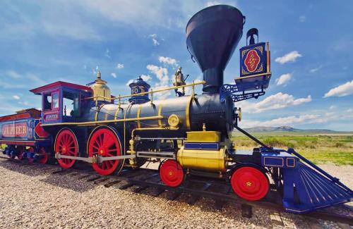 Jupiter Train Box Elder County Golden Spike Historical Park