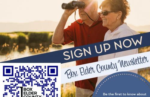 QR Code for Box Elder County Newsletter Sign Up