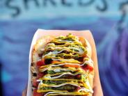 Hot dog at Shreds