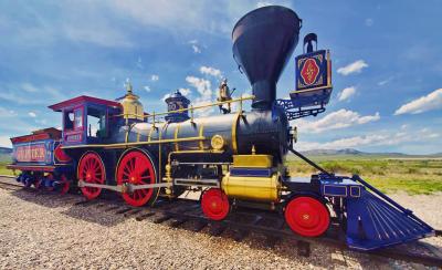 Jupiter Train Box Elder County Golden Spike Historical Park