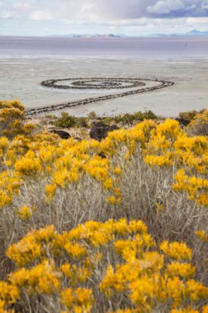Photo of Spiral Jetty at Rozel Point in Box Elder County